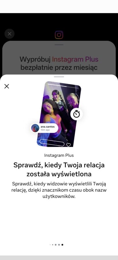 subskrypcja instagram plus źródło tabletowo.pl