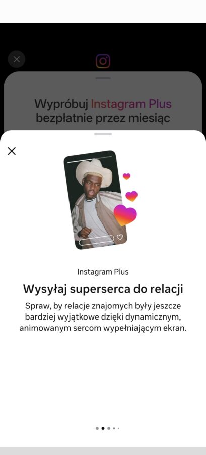 subskrypcja instagram plus źródło tabletowo.pl