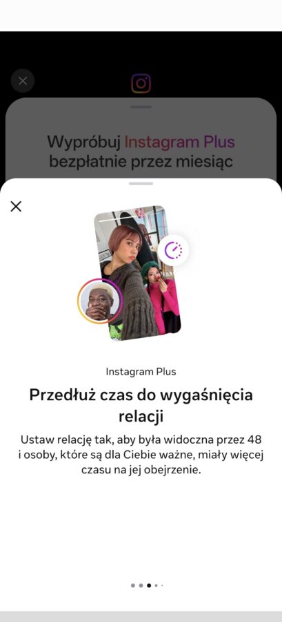 subskrypcja instagram plus źródło tabletowo.pl