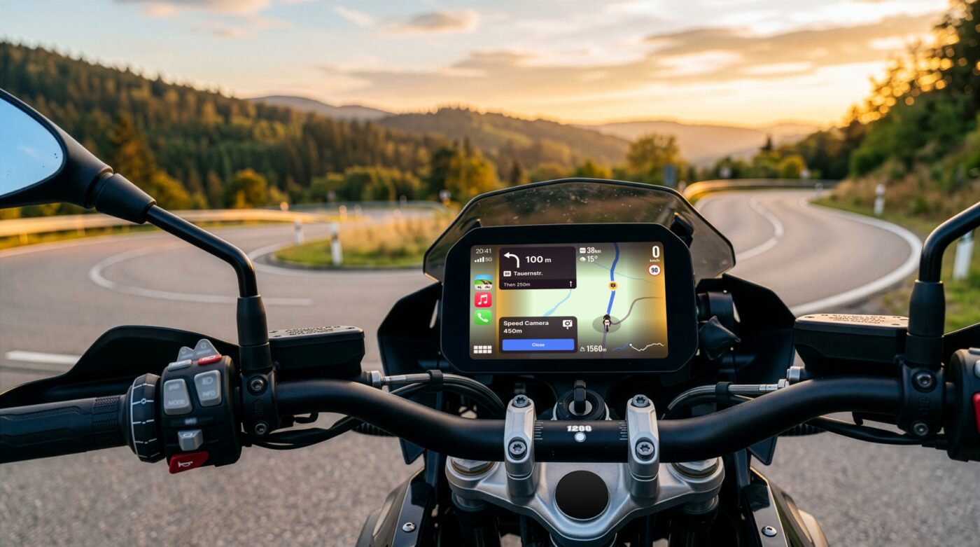 Sygic tryb dla motocyklistów w Apple CarPlay
