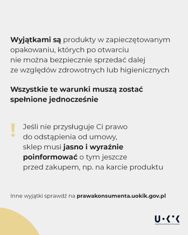 UOKiK wyjaśnia prawo do zwrotu słuchawek dousznych
