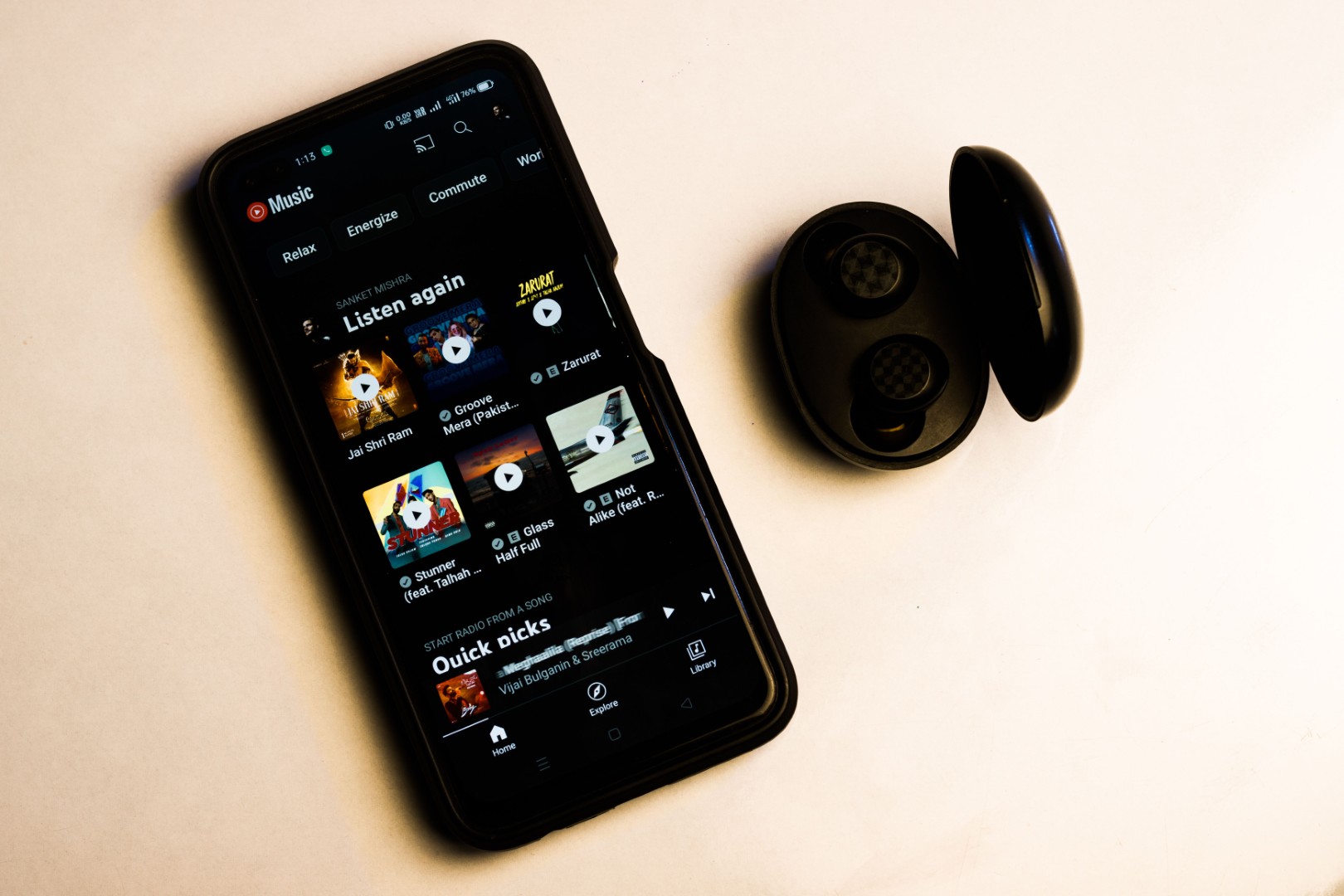 Apple Music, aplikacja, smartfon
