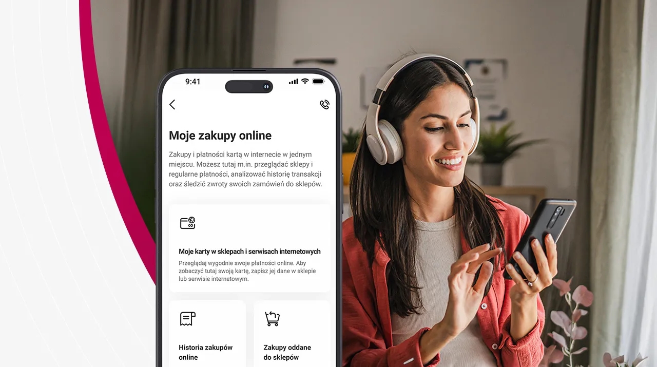 Moje zakupy online w aplikacji Banku Millennium