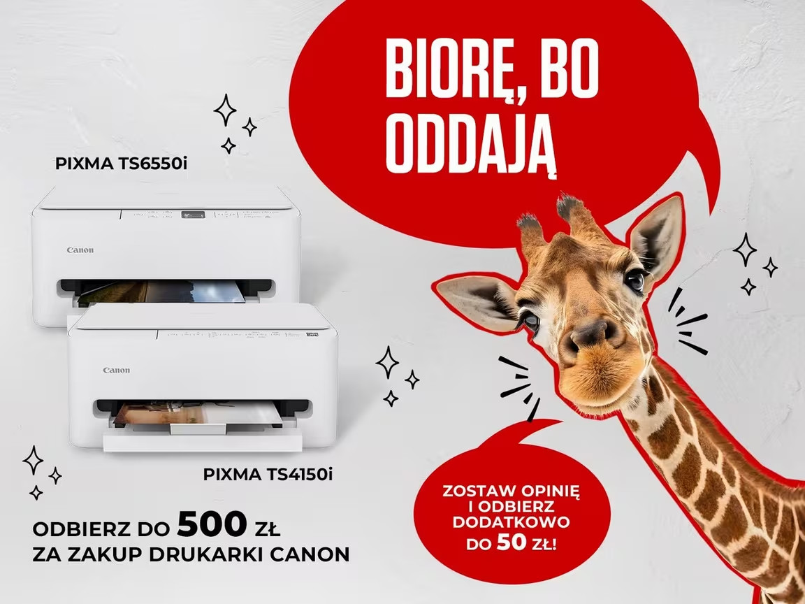 Canon promocja cashback 2026