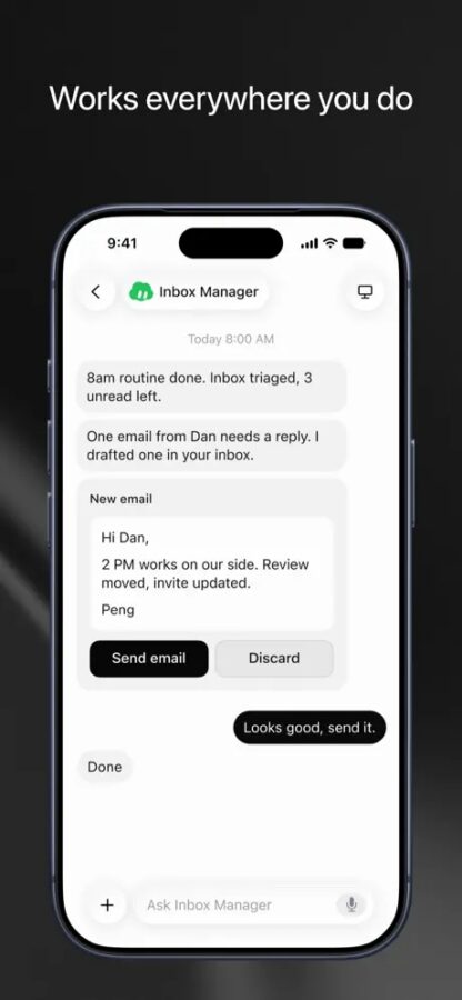 Grok Bot na iOS