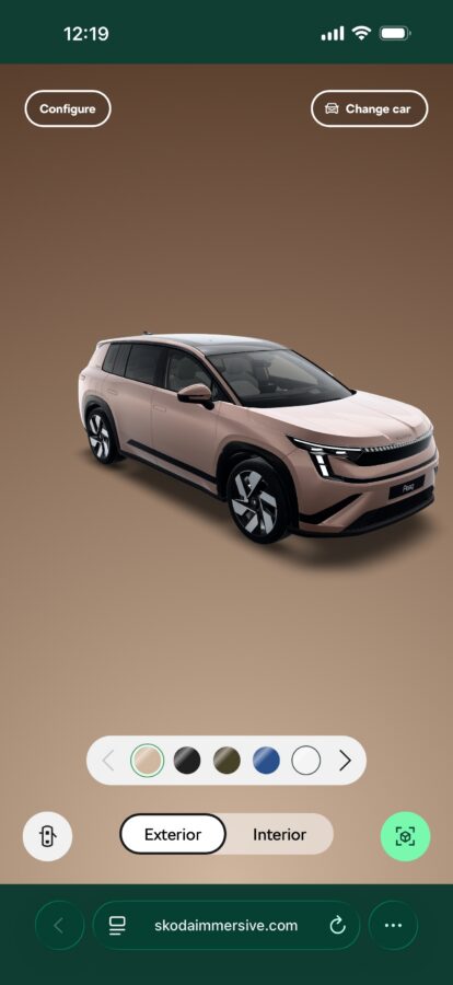 Skoda w mieszanej rzeczywistości