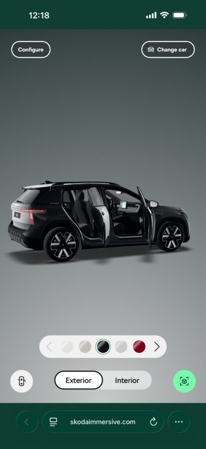 Skoda w mieszanej rzeczywistości