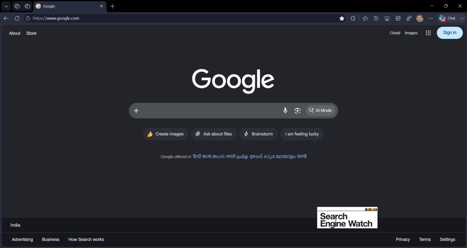 Nowe przyciski w wyszukiwarce Google na niezalogowanym koncie