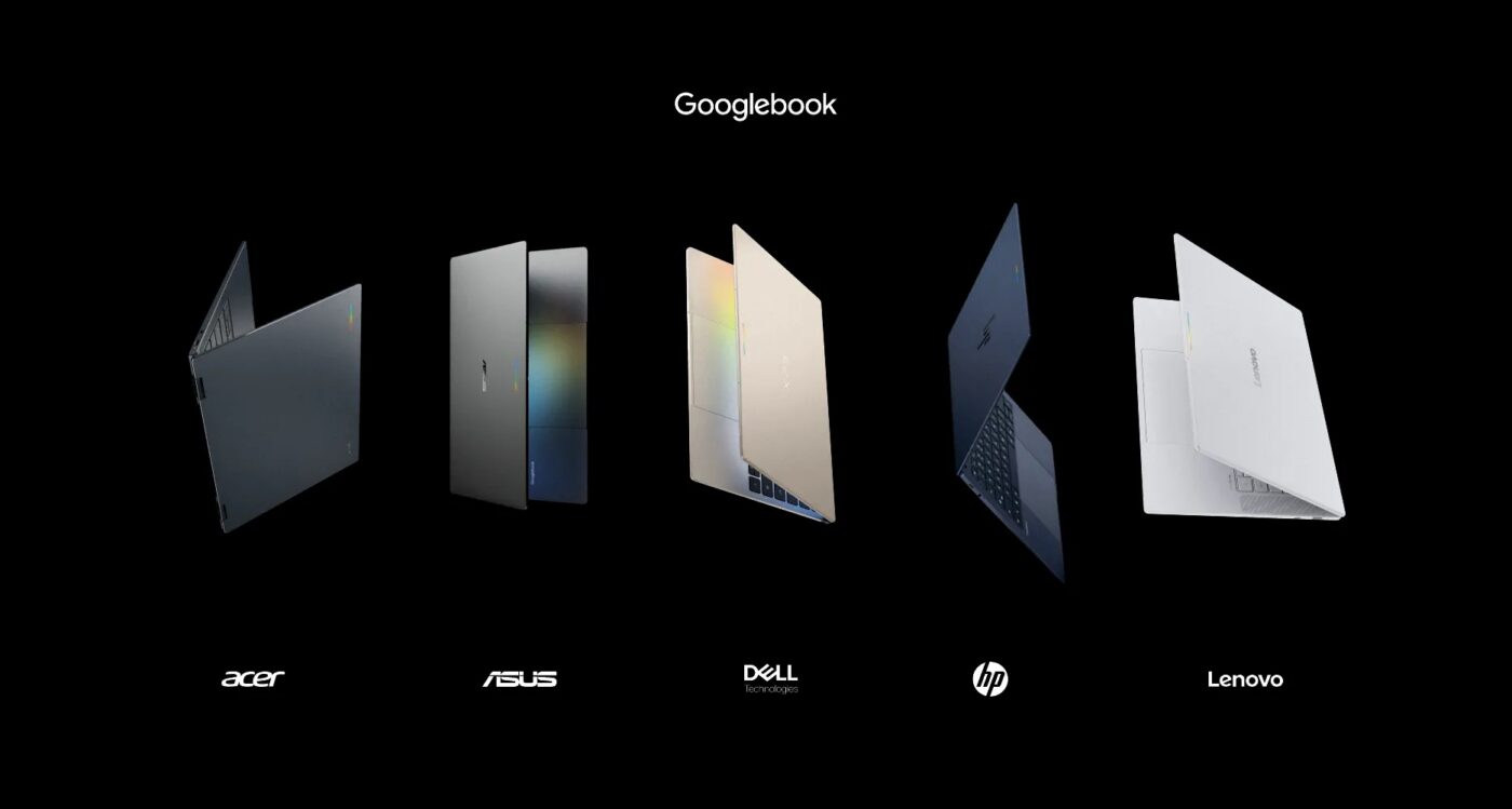 laptopy acer googlebook 14 asus googlebook 14 xps googlebook hp googlebook 14 lenovo googlebook 15