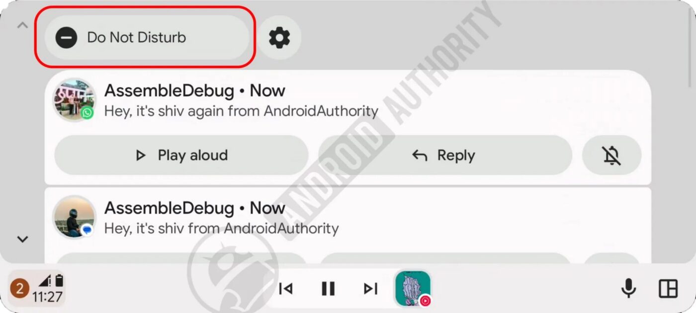 Android Auto szybkie ustawienia