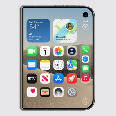 składany smartfon apple iphone duo foldable smartphone