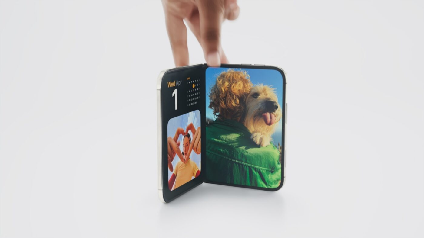 składany smartfon apple iphone duo foldable smartphone