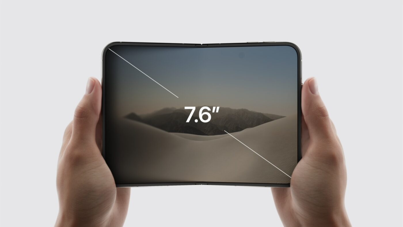składany smartfon apple iphone duo foldable smartphone