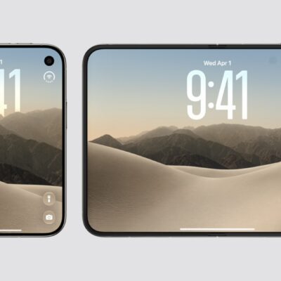 składany smartfon apple iphone duo foldable smartphone