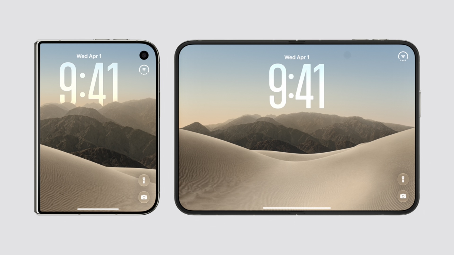 składany smartfon apple iphone duo foldable smartphone