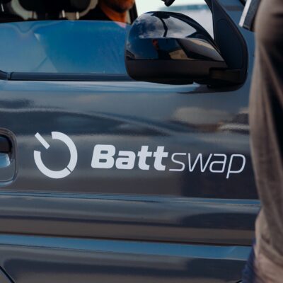 auta elektryczne dostawy battswap