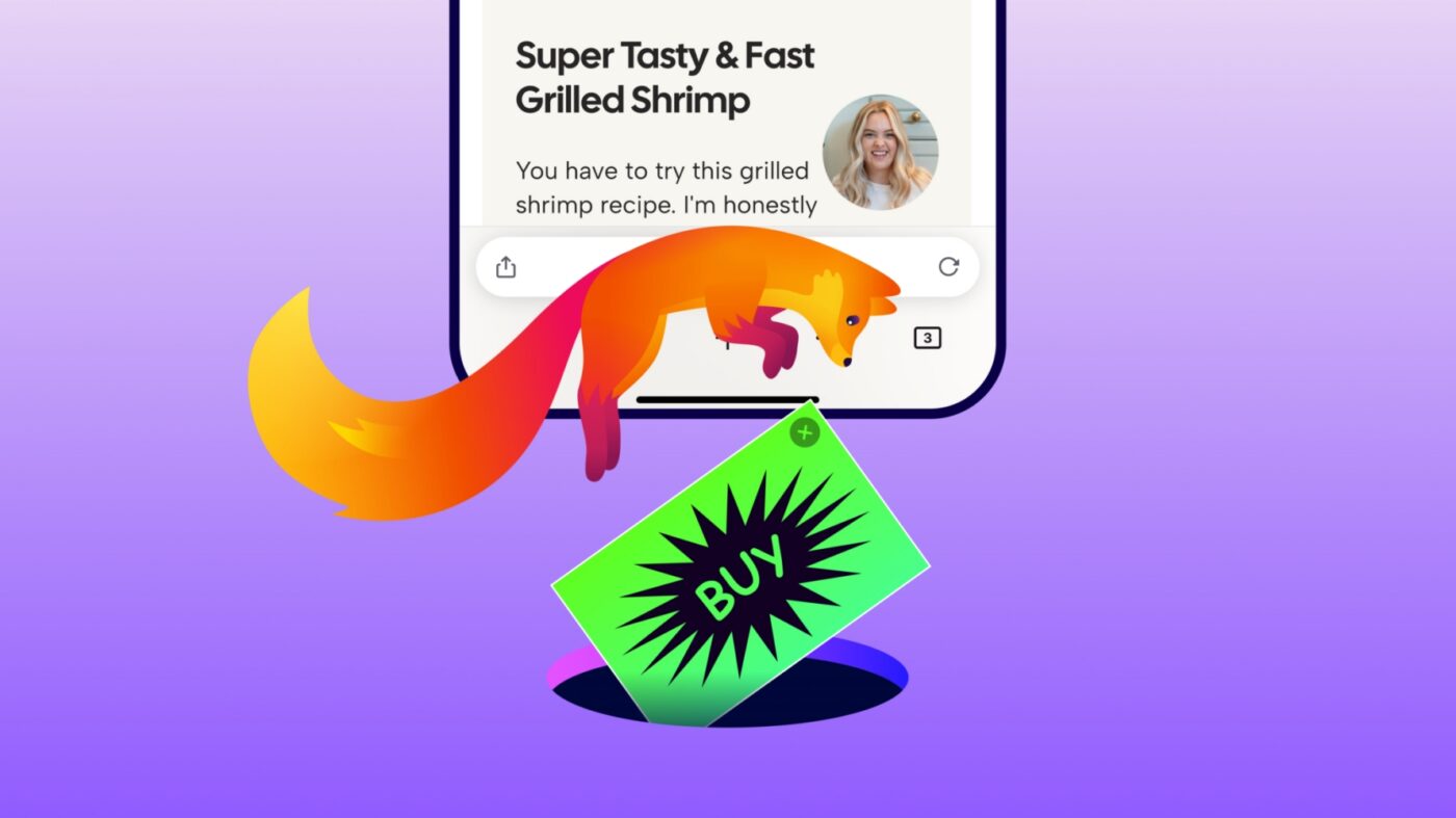Firefox blokowanie reklam iOS