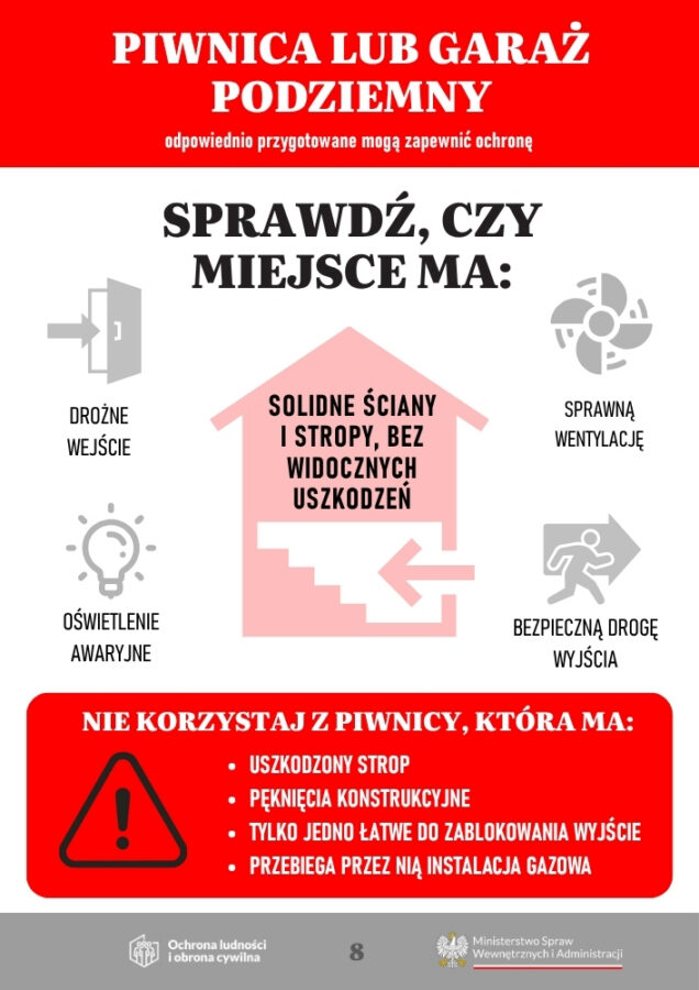 Instrukcja reagowania podczas zagrożenia atakiem z powietrza