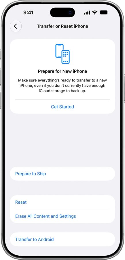 iPhone 18 Pro Max funkcja Przygotuj do wysłania
