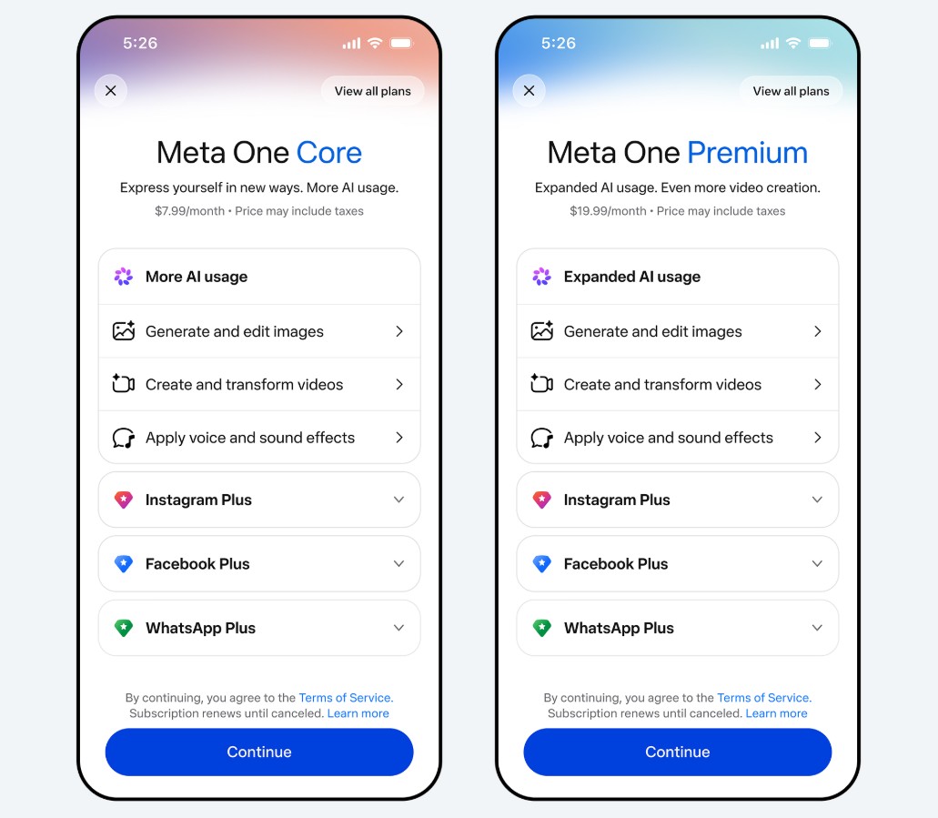 Meta One Core i Premium