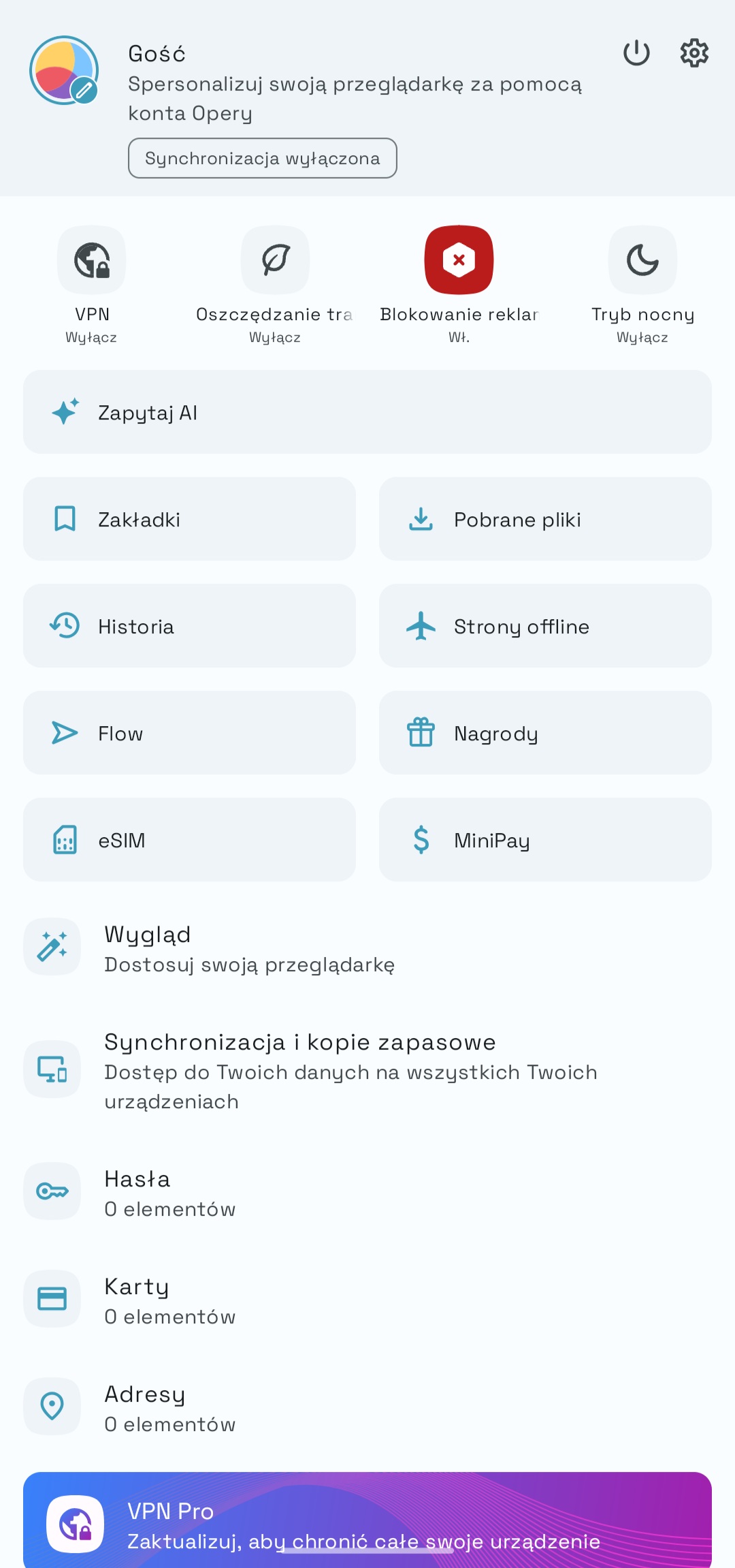 Spotify Premium za 0 złotych, Nagrody, punkty, przeglądarka Opera