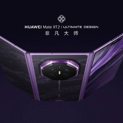 podwójnie składany smartfon huawei mate xt 2 ultimate design foldable smartphone