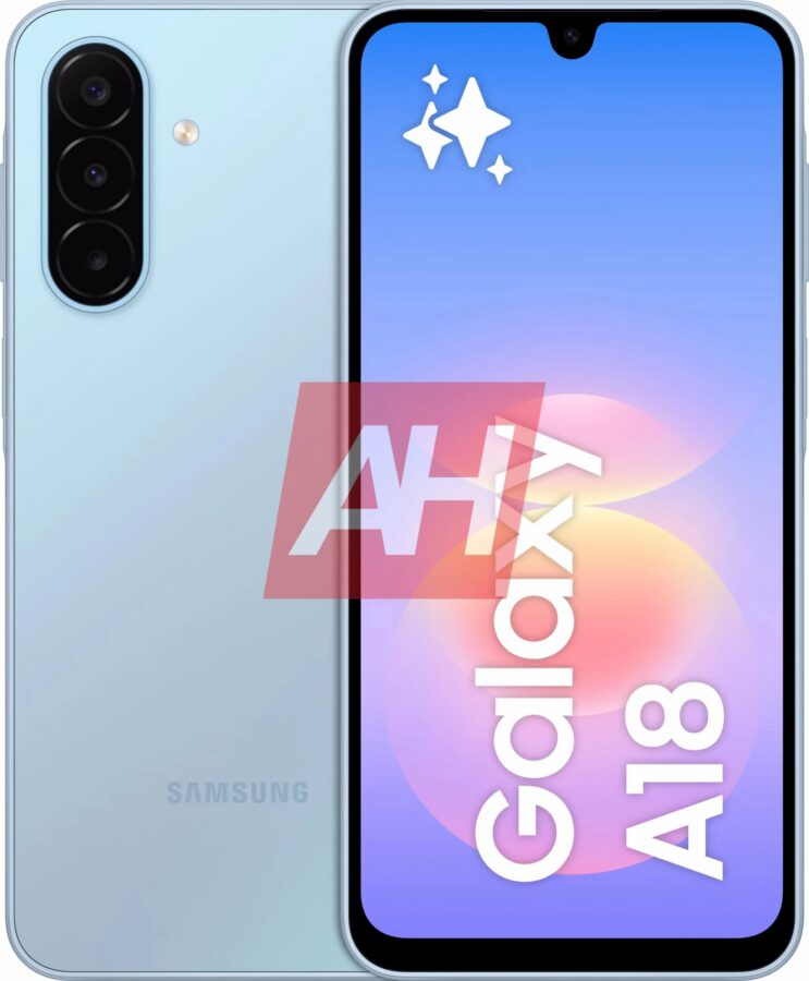 Samsung Galaxy A18 4G render