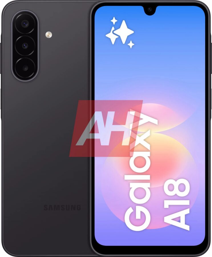 Samsung Galaxy A18 4G render