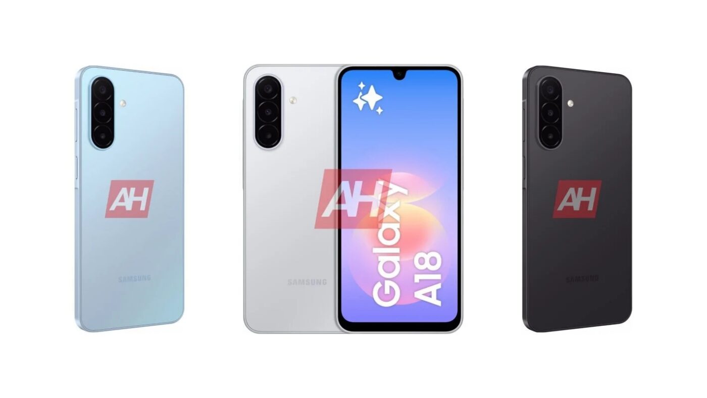 Samsung Galaxy A18 4G render