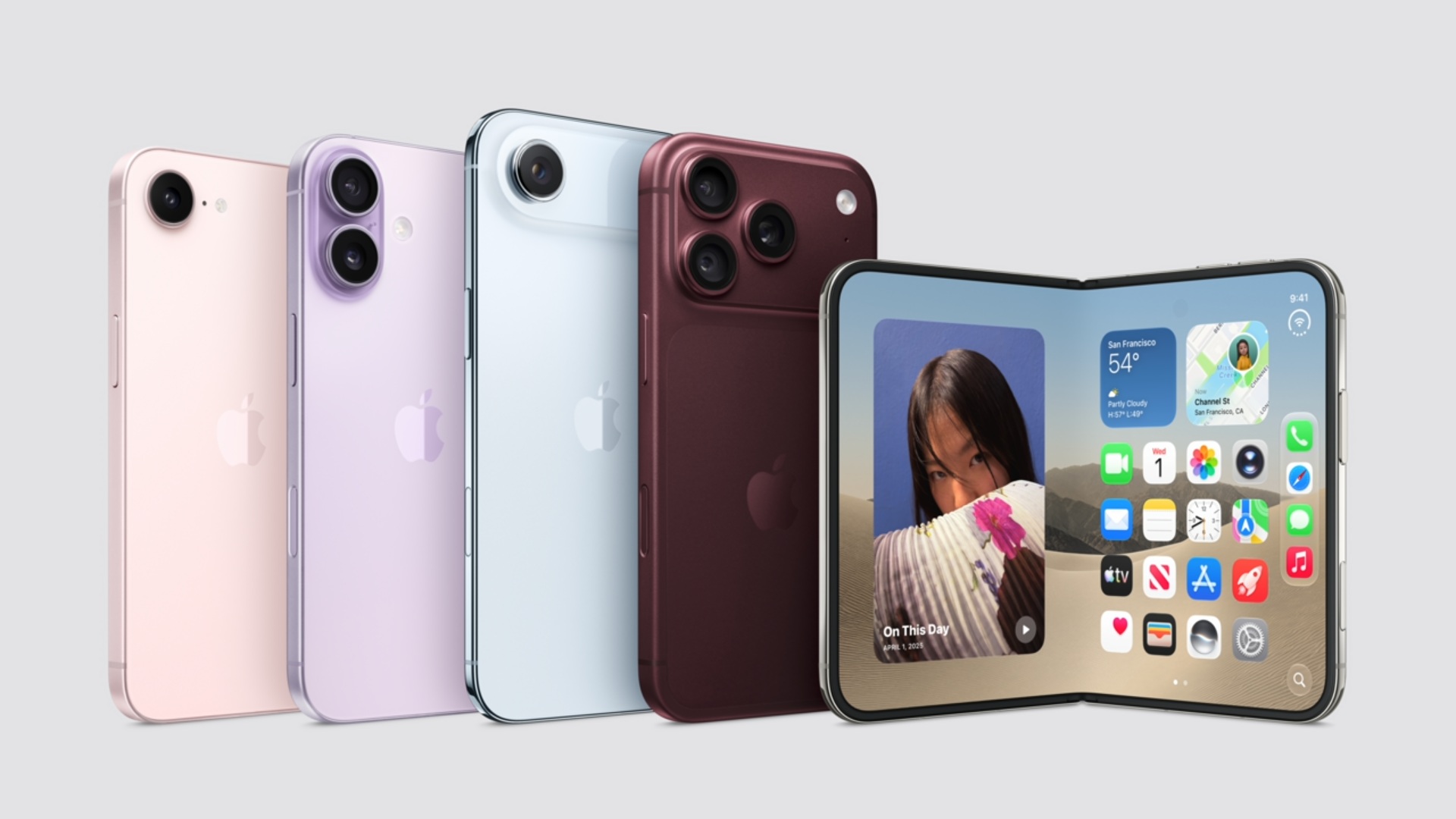 składany smartfon apple iphone duo foldable smartphone
