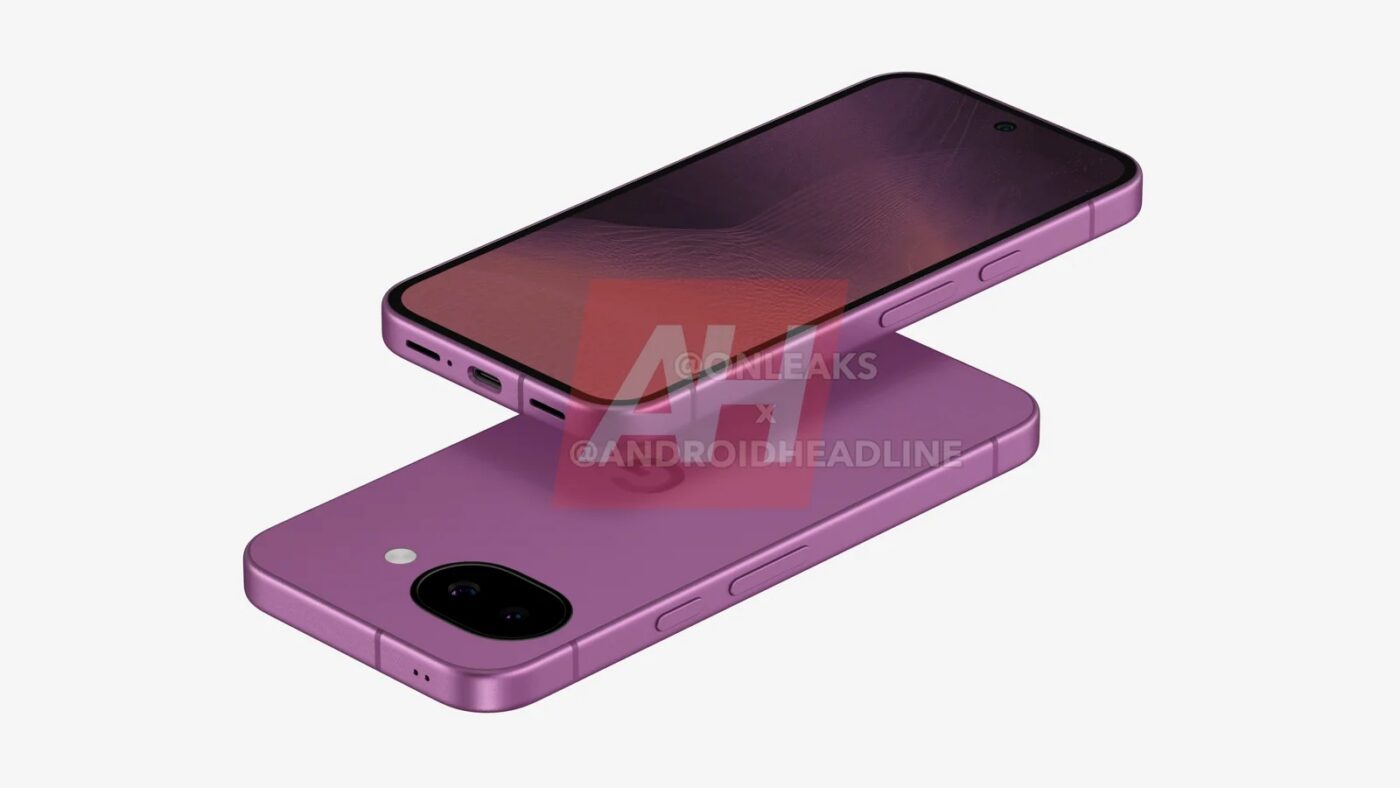 smartfon google pixel 11a smartphone render