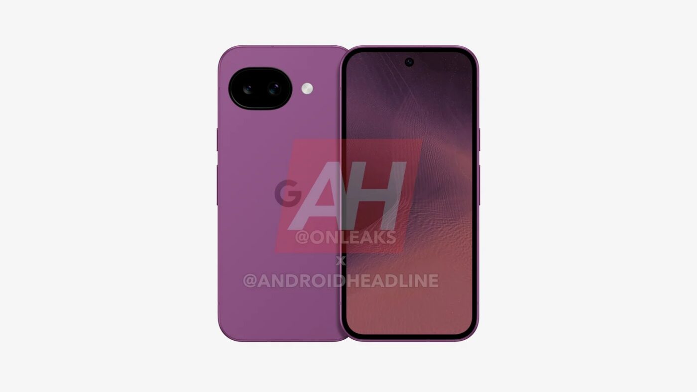 smartfon google pixel 11a smartphone render