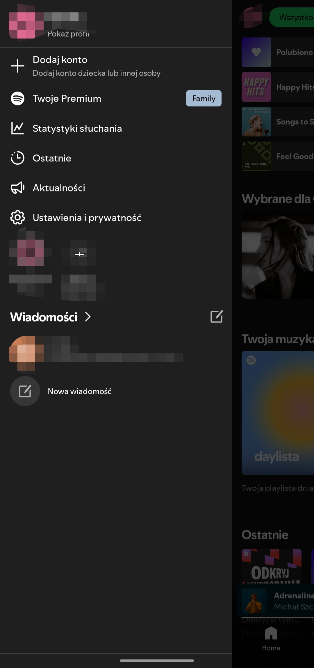 Jak wykluczyć dziecięcą muzykę z profilu muzycznego w Spotify?