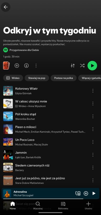 Playlista Odkryj w tym tygodniu "zalana" dziecięcą muzyką w Spotify