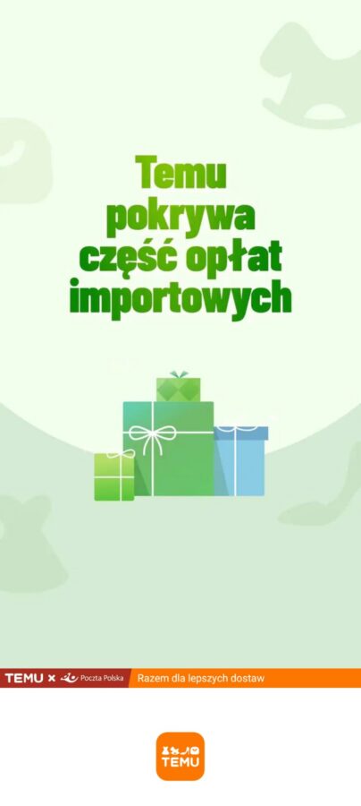 Temu zapłaci część cła za klientów z Polski źródło tabletowo.pl