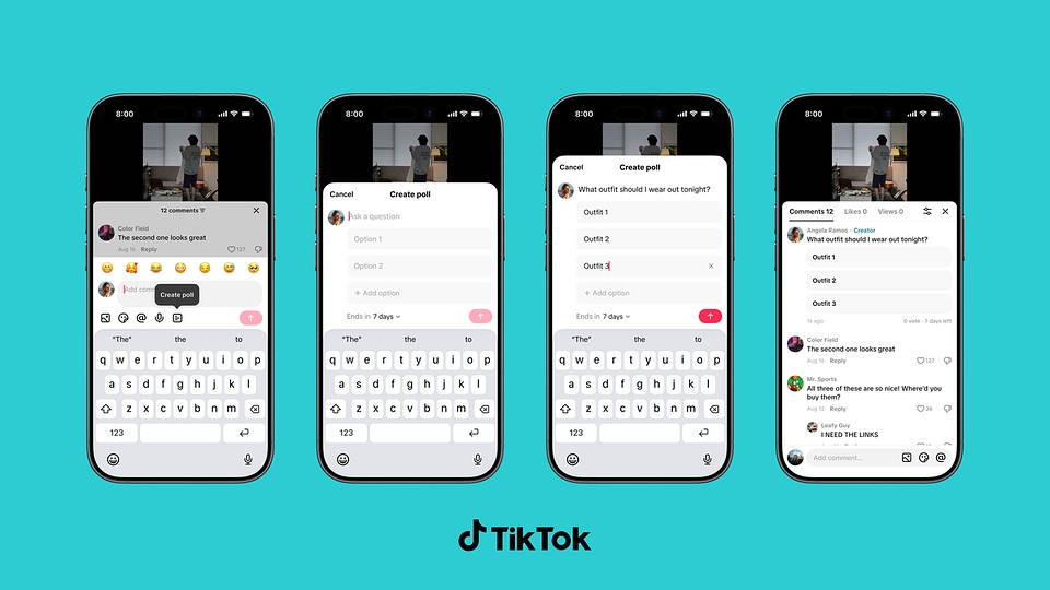 TikTok nowe możliwości w komentarzach