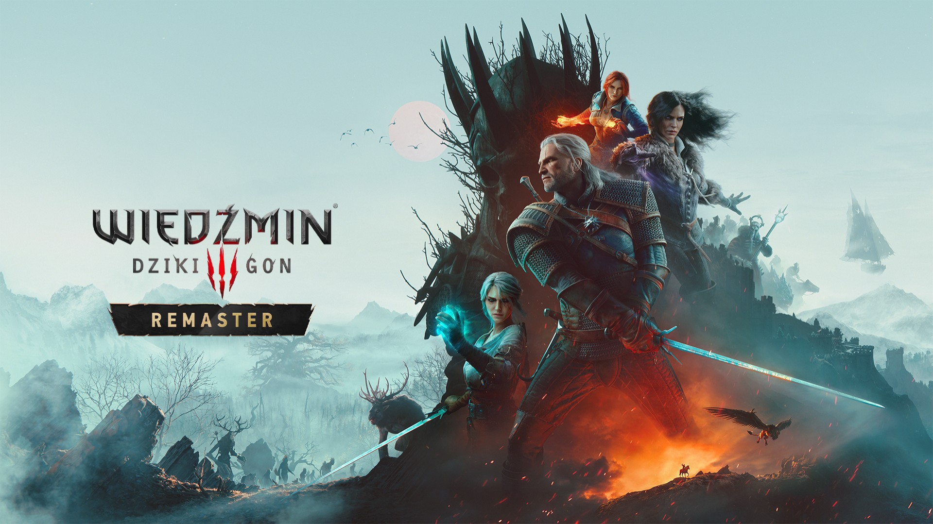 wiedźmin 3 dziki gon remaster