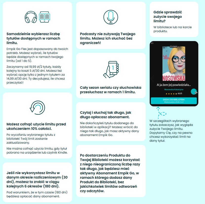 Empik Go Flex - co oferuje nowy plan?