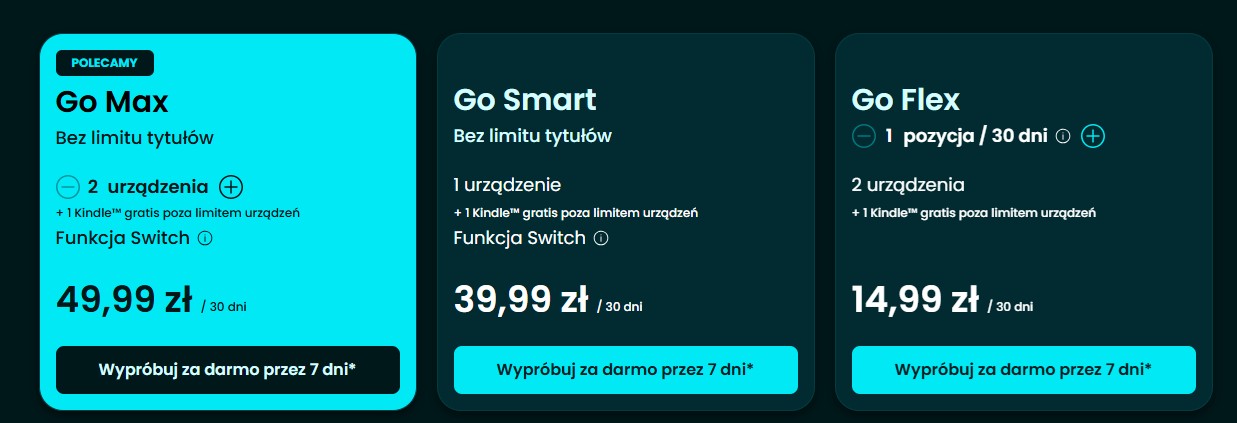 Plany Empik Go