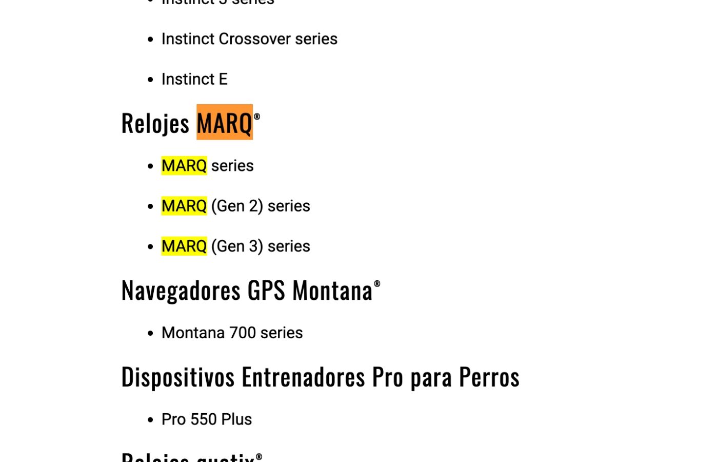 Garmin Marq Gen 3 przeciek