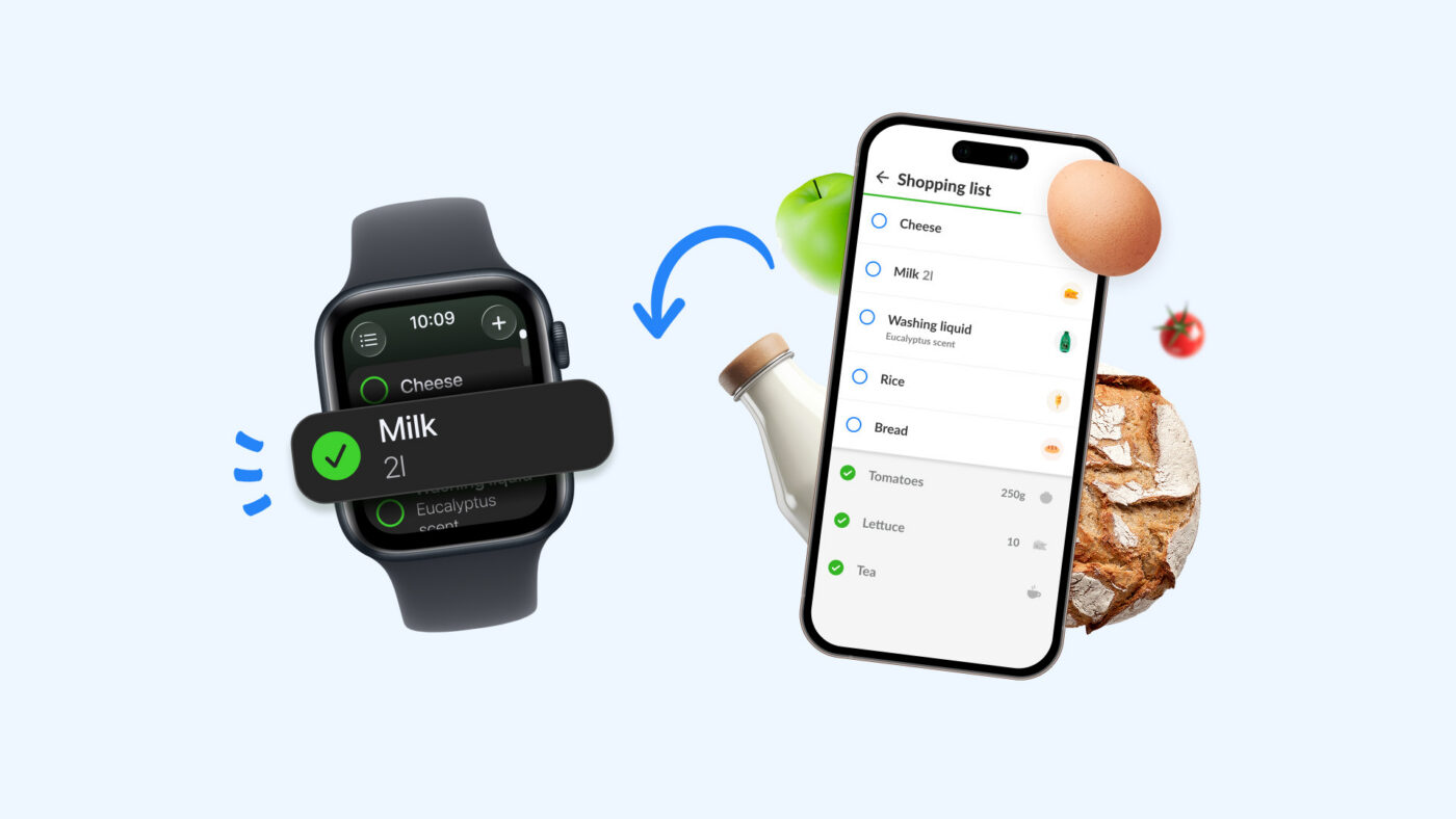 Listonic na Apple Watch