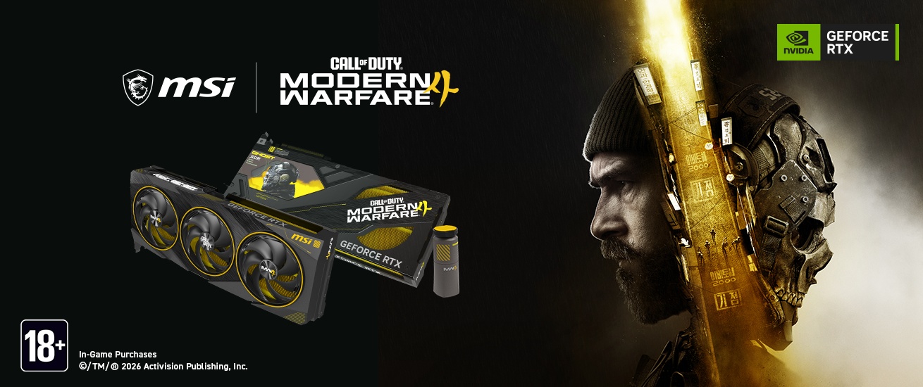 MSI GeForce RTX 5080 16 GB COD MW4 Edition OC karta graficzna gpu