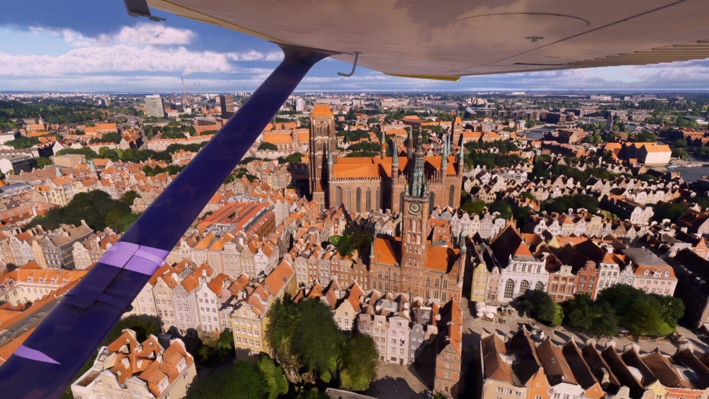 polska w microsoft flight simulator