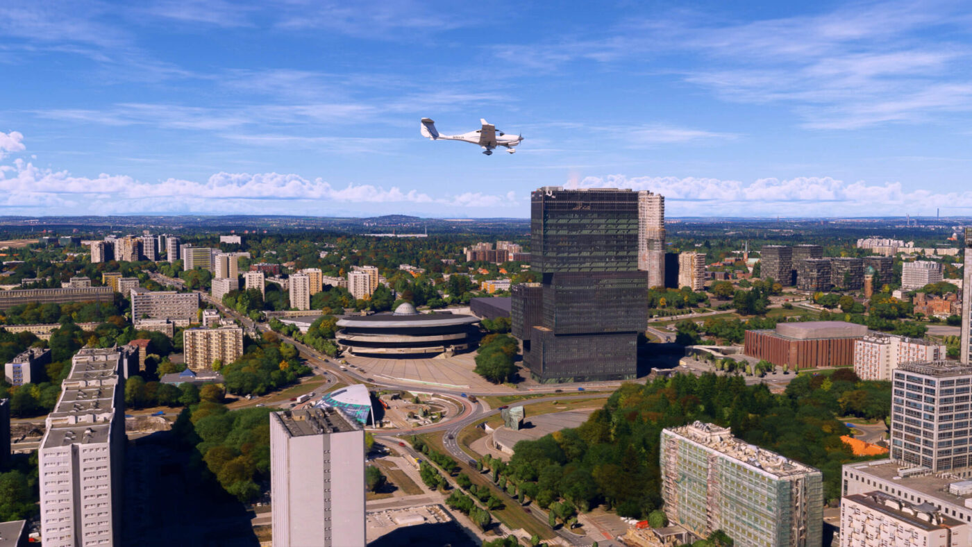 polska w microsoft flight simulator