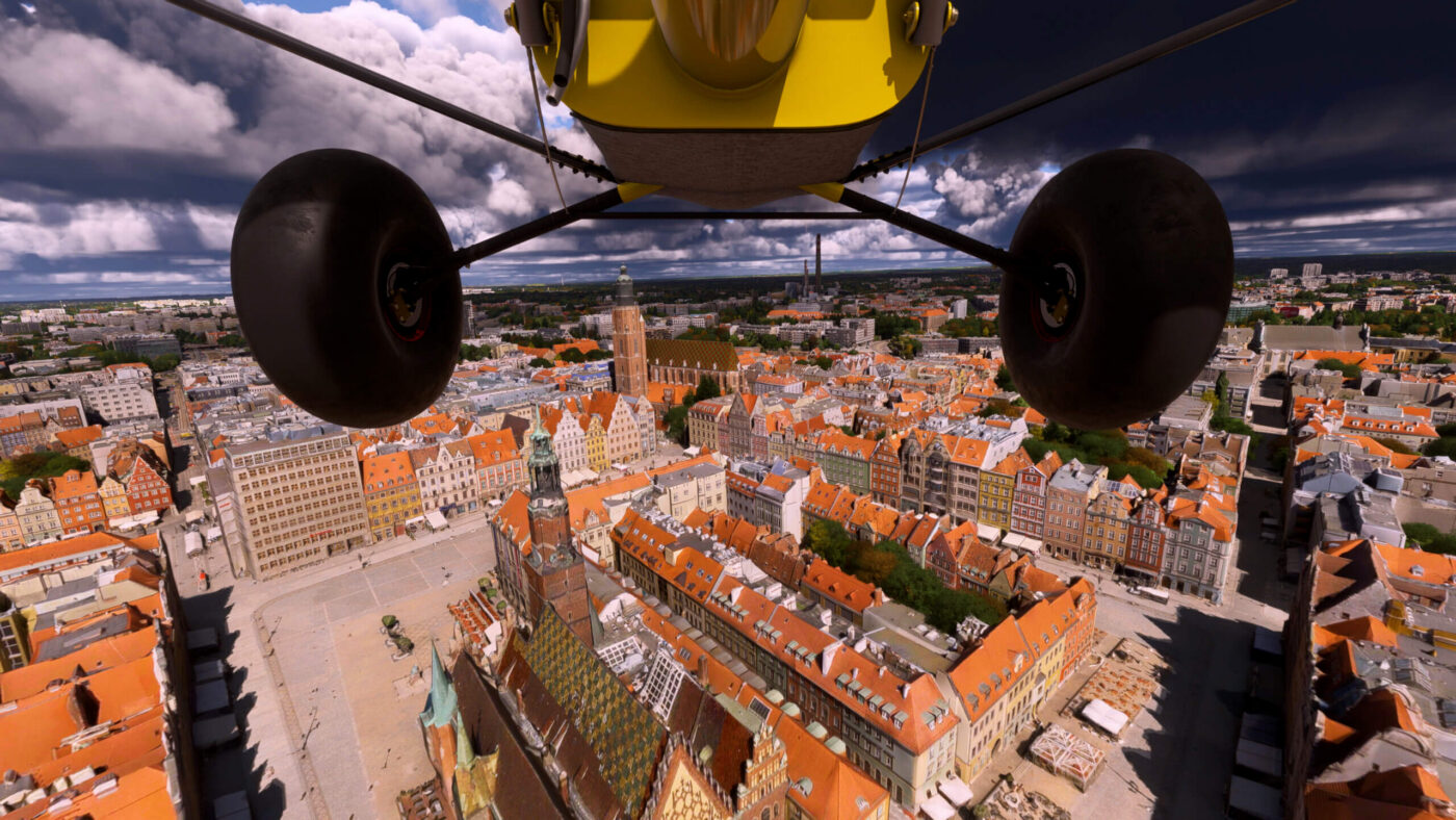 polska w microsoft flight simulator