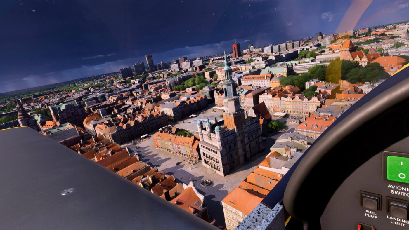 polska w microsoft flight simulator