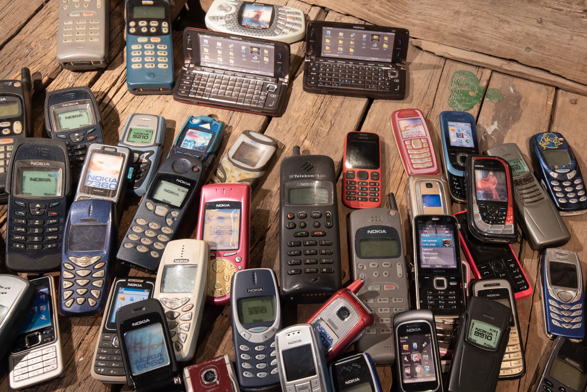 różne telefony komórkowe marki Nokia
