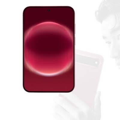 smartfon huawei pura x view smartphone red