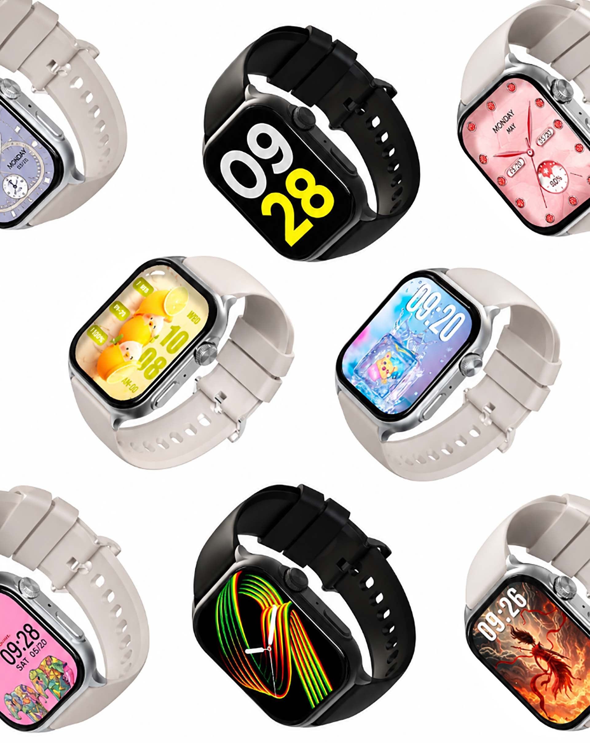 Lenovo Watch Fit 3, smartwatch, zegarek