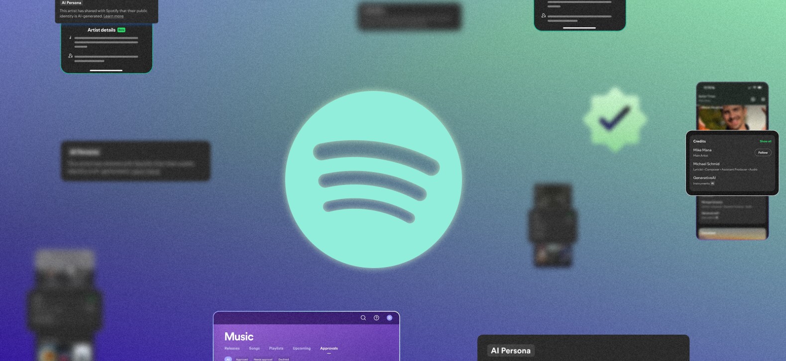 Podsumowanie działań Spotify wobec AI